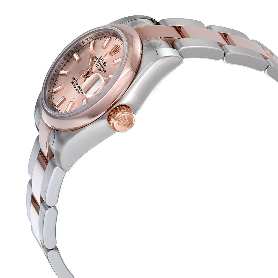 Rolex Lady Datejust 26 Pink Dial Stainless Steel and 18K Everose Gold Oyster Bracelet Automatic Watch PSO 179161