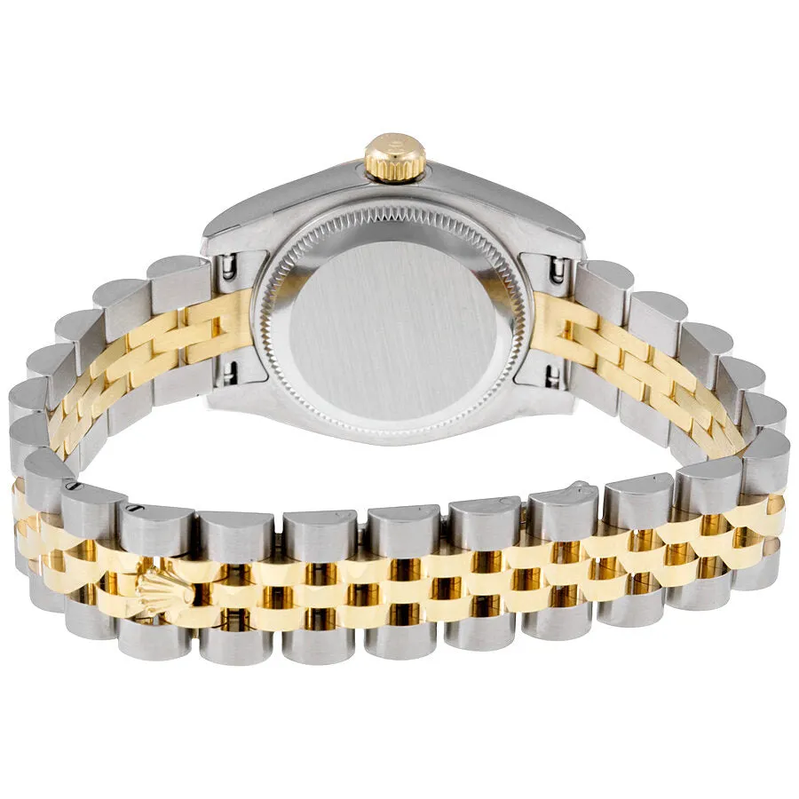 Rolex Lady Datejust 26 Silver Jubilee With 10 Diamonds Dial Stainless Steel and 18K Yellow Gold Jubilee Bracelet Automatic Watch 179173SJDJ
