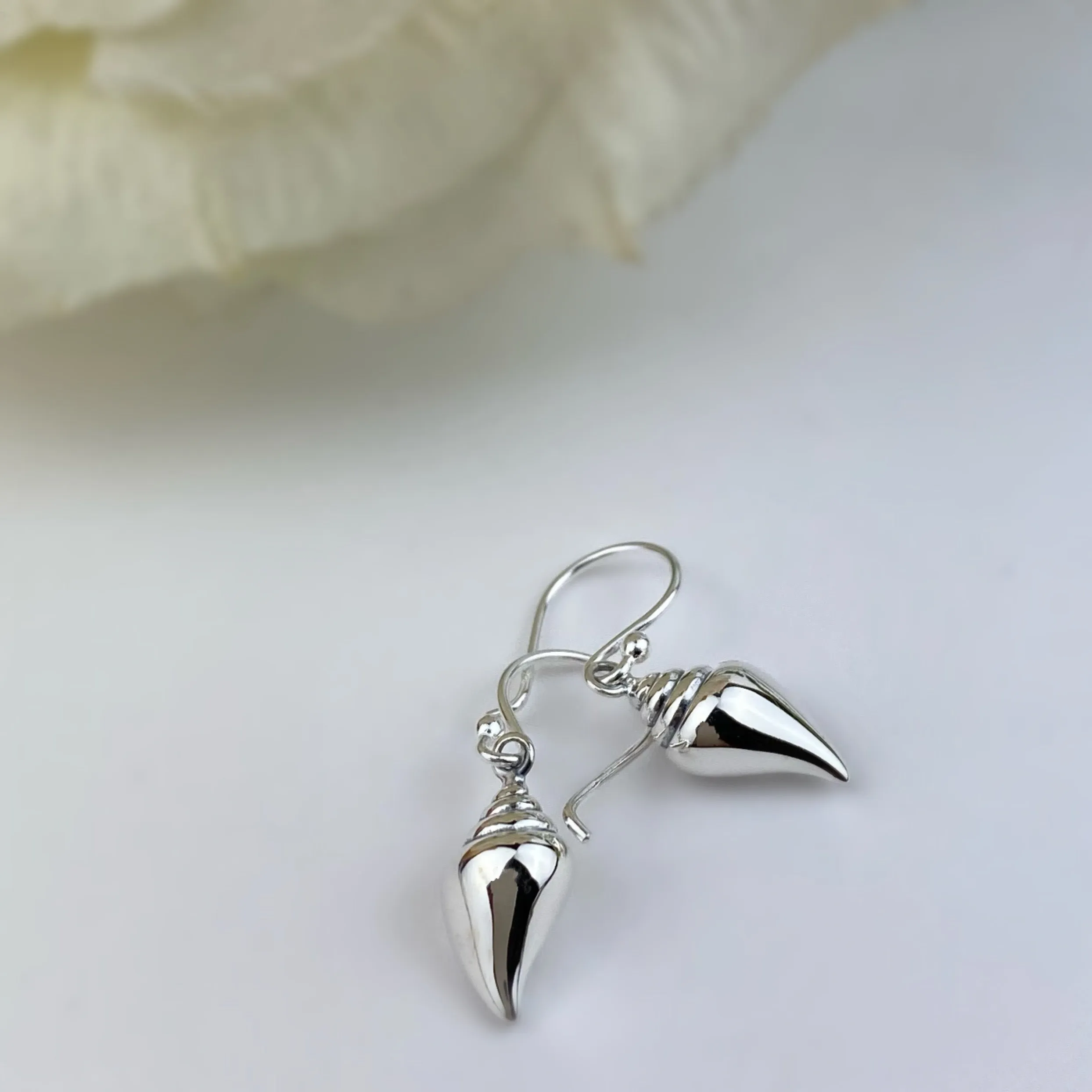 Silver Conch Pendant - VP202