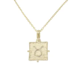 TAURUS ZODIAC NECKLACE