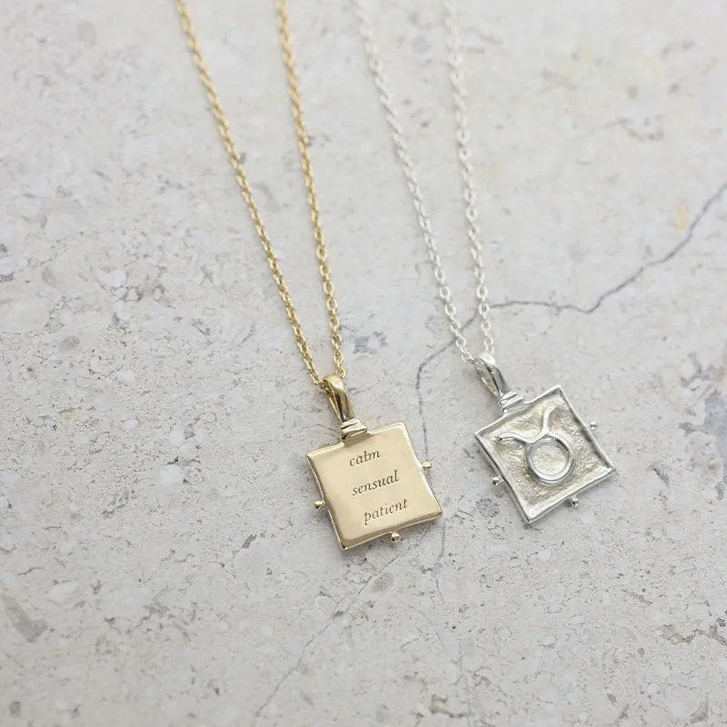 TAURUS ZODIAC NECKLACE