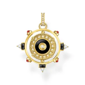 THOMAS SABO Rotating Coin Gold Pendant