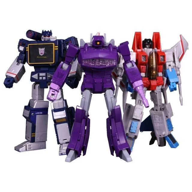 Transformers MP-29  Masterpiece Shockwave / Laserwave - G1 Toy Color Version