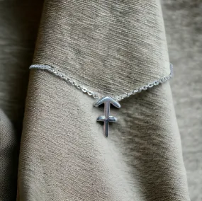 Zodiac Charm Necklace- Sagittarius