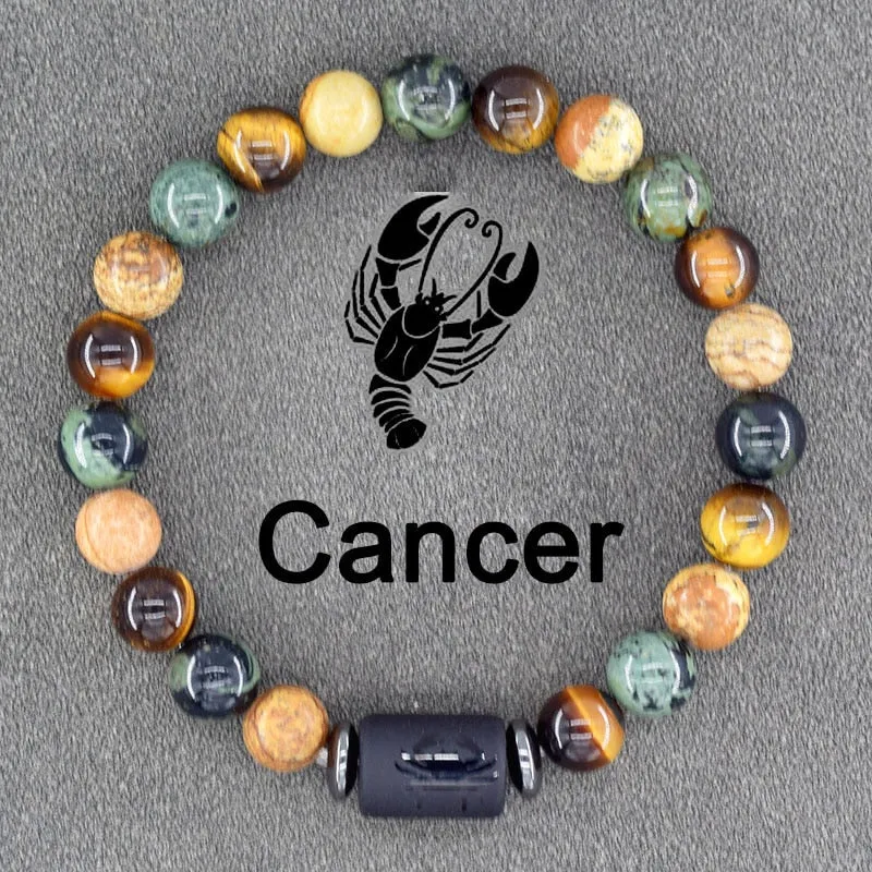 Zodiac Sign Bracelet - Cancer, Virgo, Leo, Libra, Friendship Gift