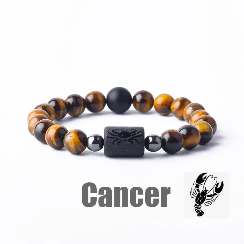 Zodiac Sign Bracelet - Cancer, Virgo, Leo, Libra, Friendship Gift