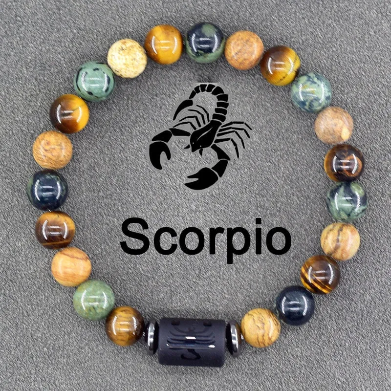 Zodiac Sign Bracelet - Cancer, Virgo, Leo, Libra, Friendship Gift