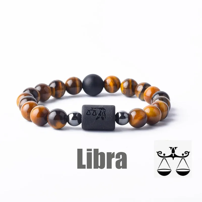 Zodiac Sign Bracelet - Cancer, Virgo, Leo, Libra, Friendship Gift