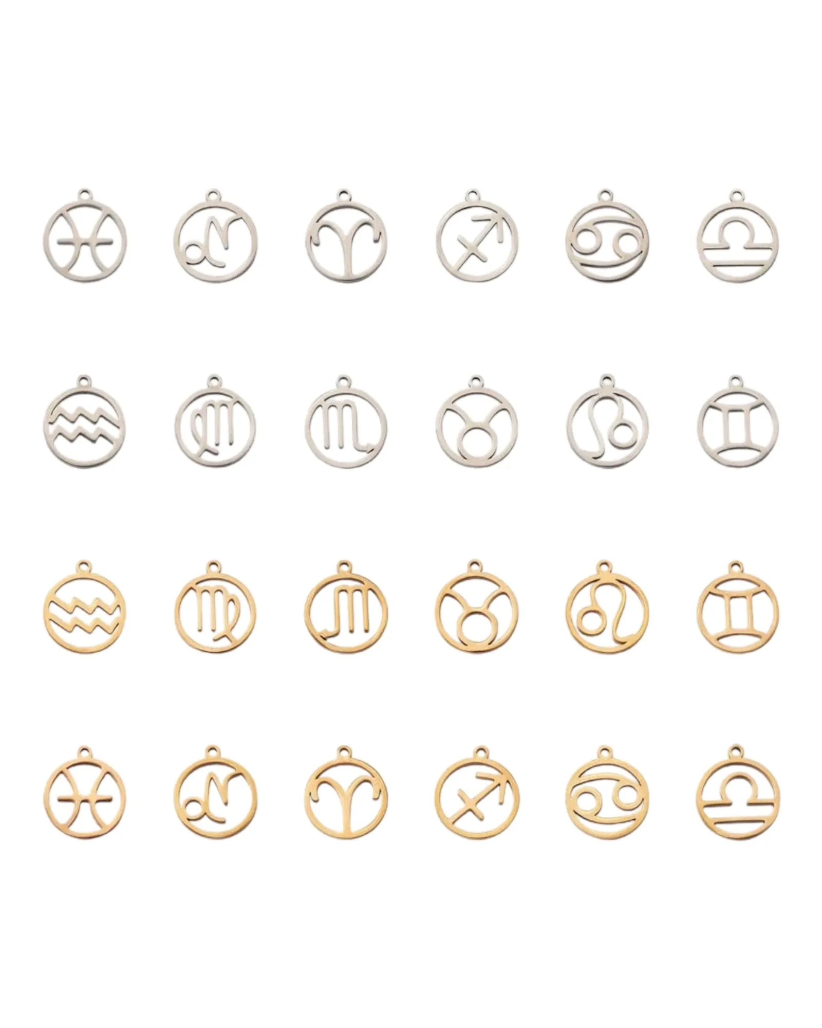 Zodiac Symbol Charm